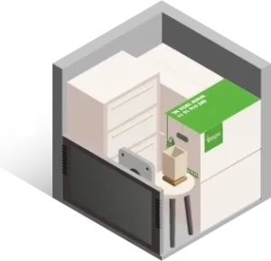1m³ (casier)