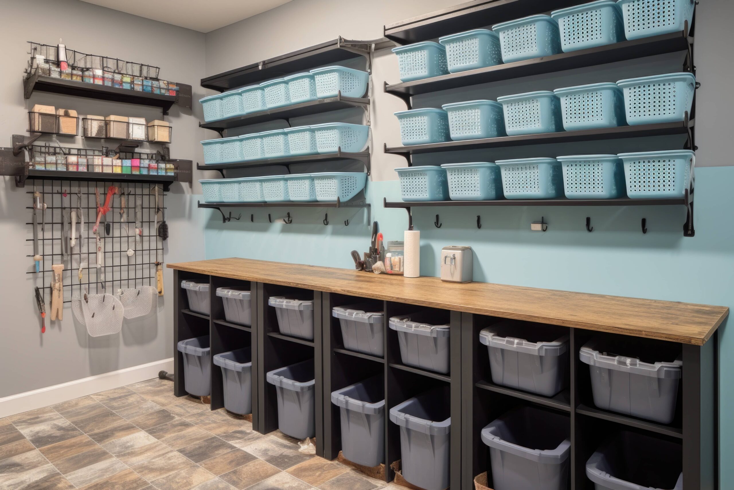 Des bacs de rangement pour organiser le stockage des vêtements
