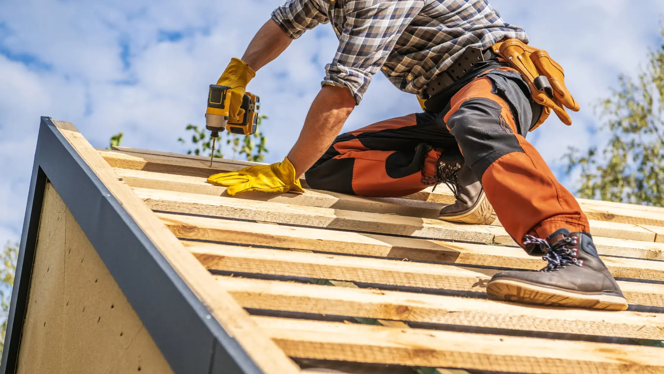 Stockage pour entrepreneur en bâtiment
