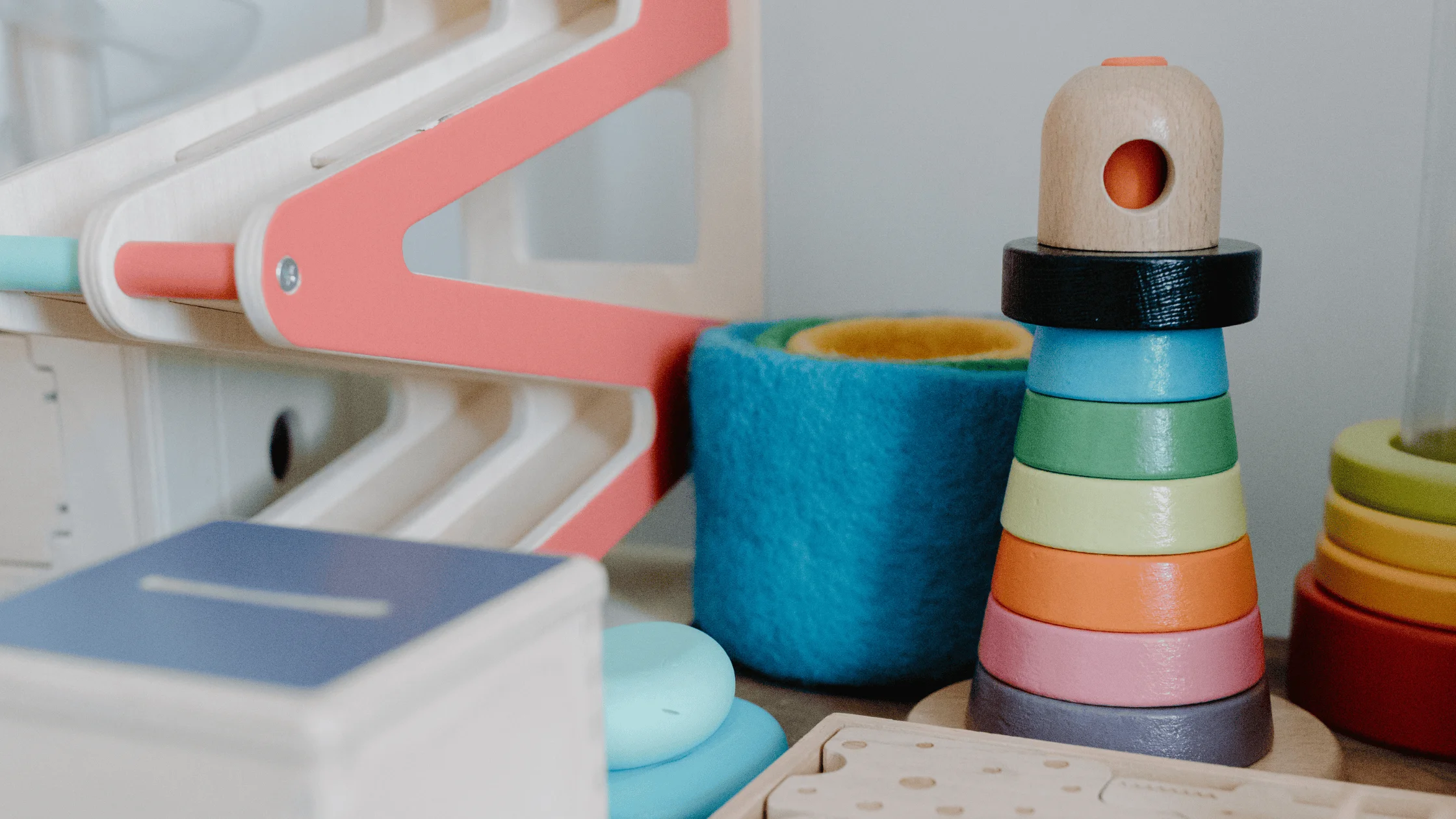 Ranger et stocker les jouets d'enfants